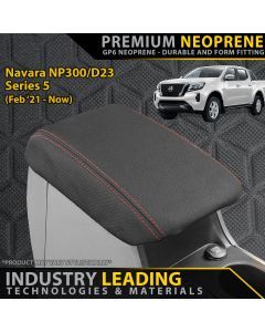 Nissan Navara Series 5 Premium Neoprene Console Lid
