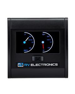 RV Electronics Standard RV LCD Water Level Indicator - 1 Tank + 1 Voltmeter
