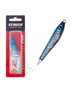 40gm Tsunami Pro Blue Scale Stinger Lure - Metal Spin/Jig/Trolling Fishing Lure