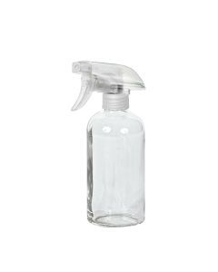 Traderight Group  4x 500ml Clear Glass Spray Bottles Trigger Water Sprayer Aromatherapy Dispenser