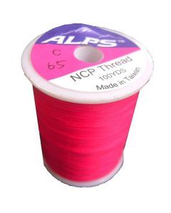 Alps 100yds of Hot Pink Rod Wrapping Thread - Size C (0.2mm) Rod Binding Cotton