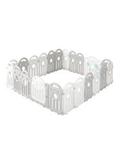 Bopeep Kids Playpen Baby Safety Gate Toddler Fence Child Play Game Toy 22 Grey