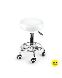 2x Levede Swivel Salon Barstool Hairdressing Stool Barber Chair Equipment Beauty