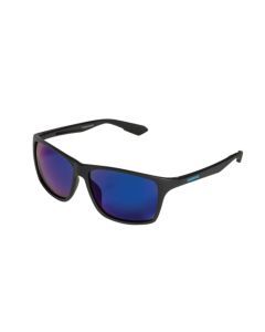 Shimano Extraction Polarised Sunglasses with Matt Black Frame and Blue Mirror Lens