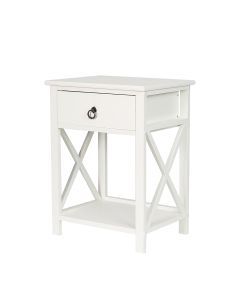 Levede 1x Bedside Tables Drawers Side End Table Storage Cabinet Nightstand