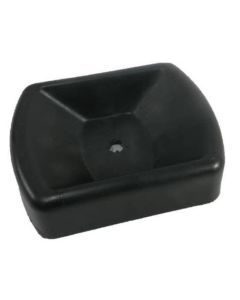 Jockey Wheel Receiver 6" Rubber