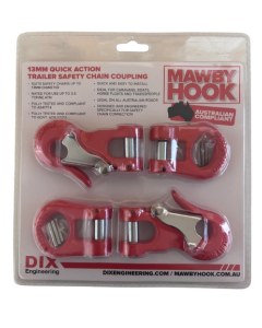 Mawby Hook 3.5T Towing Hook 13mm — Two Pack