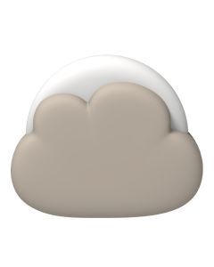 Kreafunk Kids Cloudy Lamp - Ivory Sand