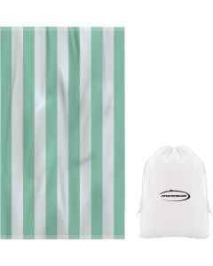 Mirage 160 x 80cm Fast Absorbing Synthetic Beach Towel (Teal)