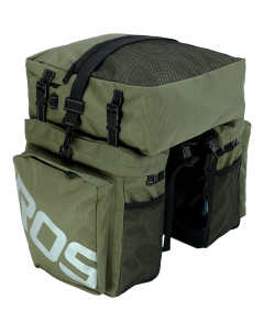 3-in-1 Bicycle Rear Capacity Rack Pannier Bag