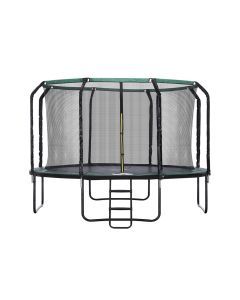 Centra Trampoline Round Trampolines Basketball set Safety Net Pad Mat 12FT