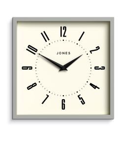 Newgate Jones Box Wall Clock Grey