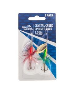 2 Pack of 3.5gm Jarvis Walker Crystal Creek Spinnerbait Lures