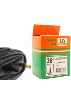Duro 26 x 2.7/3 Bicycle Tyre Tube for 26" Inch Bikes Schrader Valve
