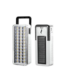 Solar Rechargeable LED Lantern with USB Charging
