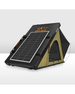 San Hima Kalbarri Lite Rooftop Tent Hardshell Olive+200W Solar Panel+Ladder&Rack