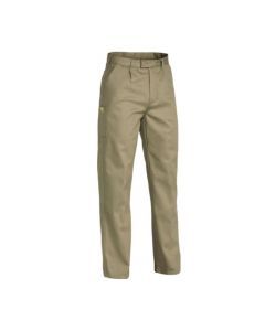Bisley Mens Insect Protection Drill Work Pants - Khaki