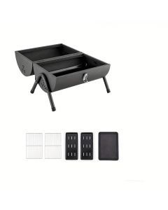 Portable Mini BBQ Grill - Foldable Outdoor Barbecue Stove