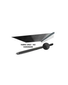 Dometic Fabric 8700 11' Charcoal Black - Fabric Only