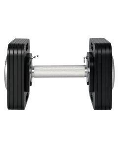 Centra 4-20kg Adjustable Dumbbells Weight Plates Home Gym Training Fitness