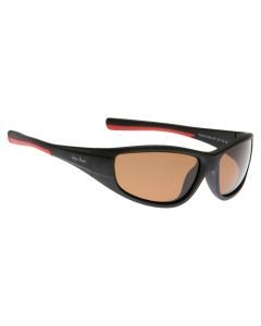 Ugly Fish PU5212 Unbreakable Black Frame/Brown Polarised Wrap Sunglasses