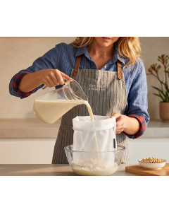 30cm Premium Nylon Fine Mesh Strainer Bag for Nut Milk, Juicing & Grain Filter