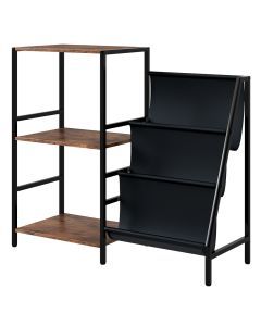 Levede 3-Tier Record Player Stand Vinyl Storage Up to 200 Albums Turntable Table