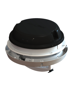 Maxxfan Dome Plus with LED & Sleeve - Black