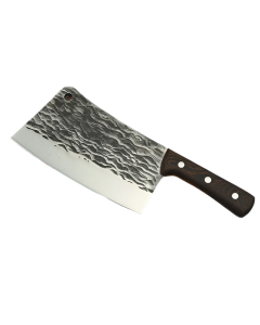 1KG Handmade Forged Chopping Knife 5mm Thick Bone Cleaver Black