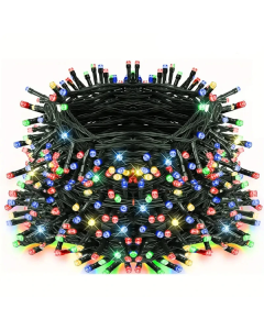 Christmas Solar String Lights - Multi-Colored, 8 Modes, Waterproof Fairy Lights