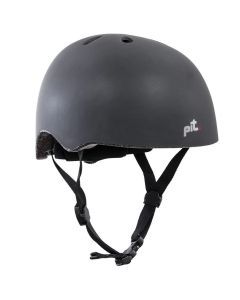 Pit Kids Urban Cycling Helmet Matte Black Size XS 50-54cm