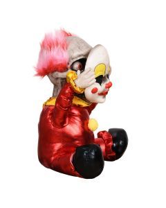 Talking Skull Clown Halloween Decoration