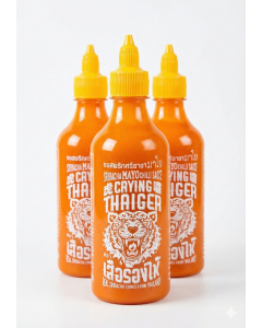 3x 440ml Crying Thaiger Thai Sriracha Mayonnaise Sauce - Chilli Mayo (Product of Thailand)