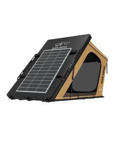 San Hima Kalbarri Gen 2 Lite Roof Top Tent Khaki Hardshell + 200W Solar Panel