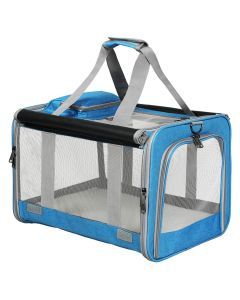 Pawz Pet Soft Crate Dog Cat Carrier Foldable Travel Cage Portable Kennel Large