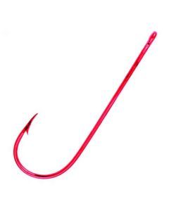 50 Pack of Eagle Claw Lazer Sharp L214R Fine Wire Red Aberdeen Fishing Hooks