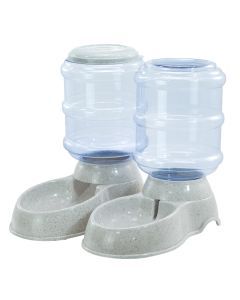 Pawz Automatic Pet Feeder Water Dispenser Set 3.5L Cat Dog Gravity Food Bowl