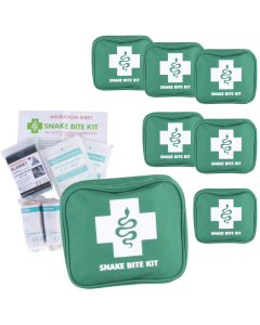6x 9pcs Australian Snake Bite First Aid Kit Bulk Pack - Camping/Hiking/Travel
