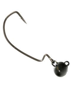 4 Pack of Size 4/0 Black Eagle Claw Lazer Sharp Swing Head Jig Heads