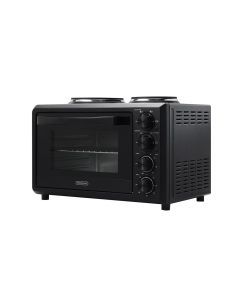 Morphy Richards 32L Benchtop Convection Oven with Hot Plates (MRBO32BLK2)