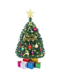 Desktop Christmas Tree with Lights