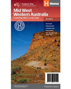 HEMA - Mid West Western Australia Map