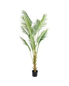 240cm Potted Artificial Palm Tree Green Plant Decor