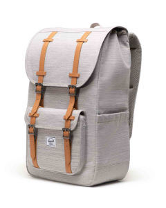 Herschel Little America 30L Backpack - Light Grey Crosshatch (w/ 15" Laptop Sleeve)