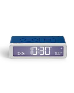 Lexon Flip Classic Reversible Alarm Clock PANTONE - Classic Blue