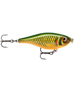 8cm Rapala X-Rap Twitchin' Shad Slow Sinking Glidebait Lure - Scaled Roach