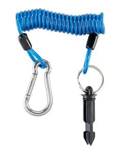 Coil Break Away Cable Blue