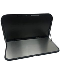 800mm Black External Caravan RV Picnic Table with LEDs and USB port