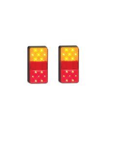LED Autolamps 150BAR2 Stop/Tail/Indicator & Reflector 12 Volt, Twin Blister