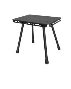 Camping Tactical Folding Stool Pony Seat Black